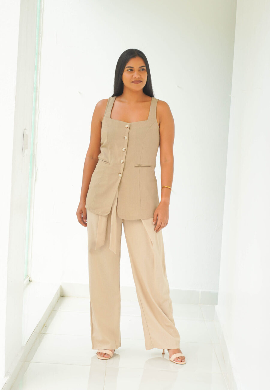 blusa estilo chaleco vest