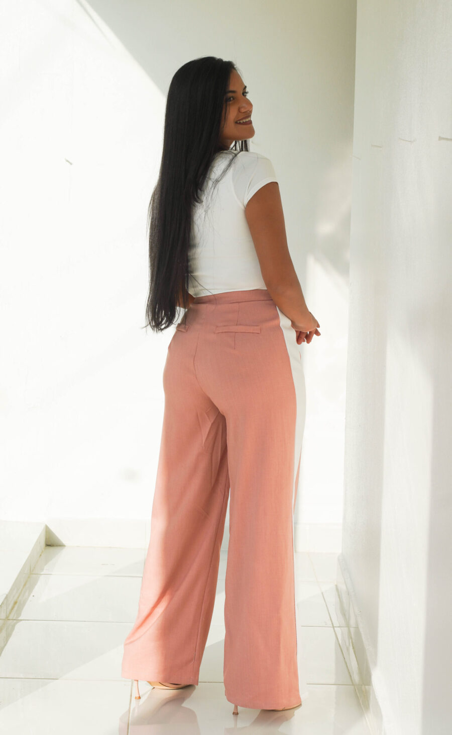Pantalon bicolor - Imagen 3