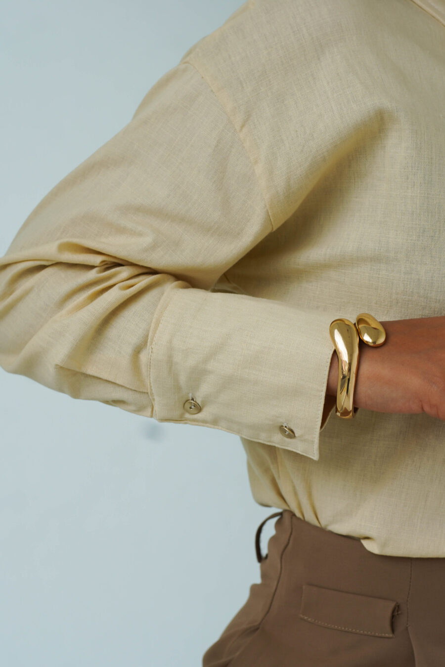 Camisa formal en lino - Imagen 2
