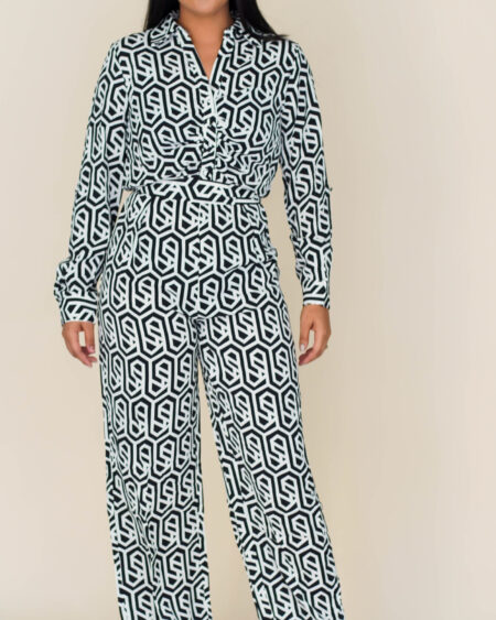Overall olegante con estampados 314392