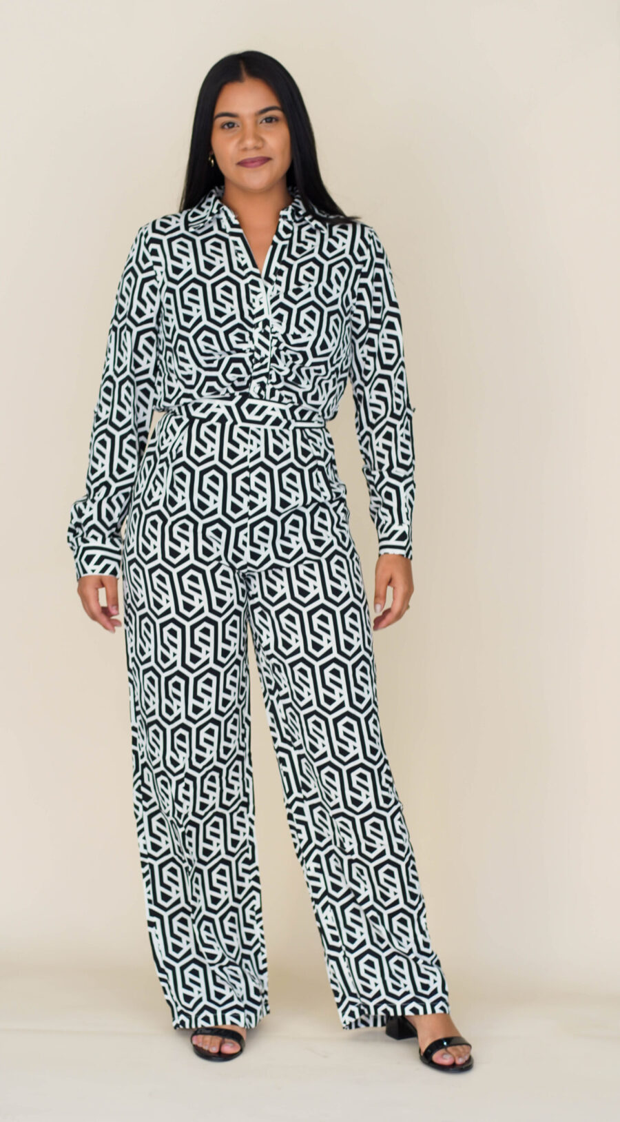 Overall olegante con estampados 314392
